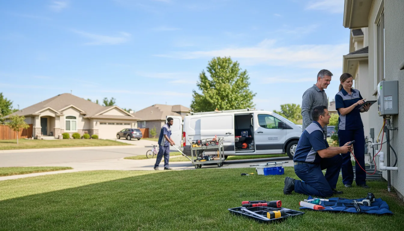 Tankless water heater service in Cromwell, CT